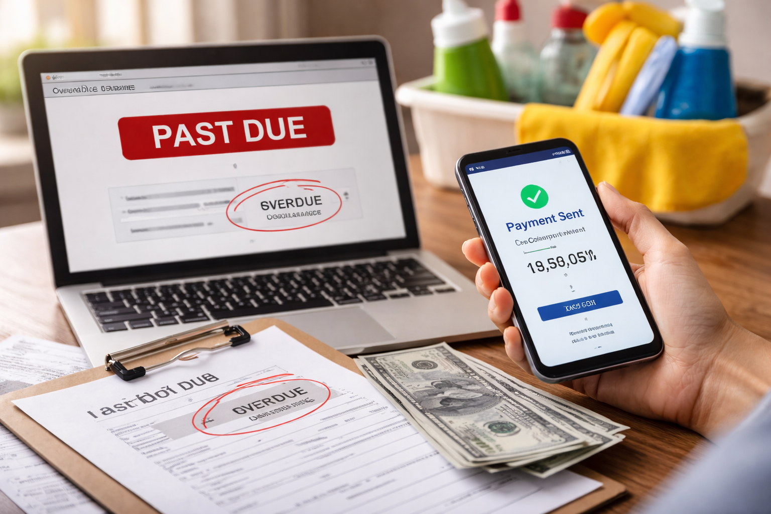 daycare payment not applied