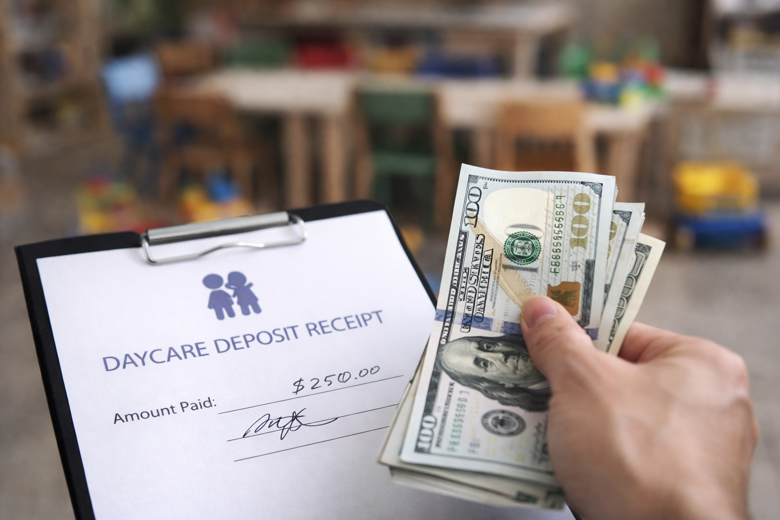 daycare deposit not returned