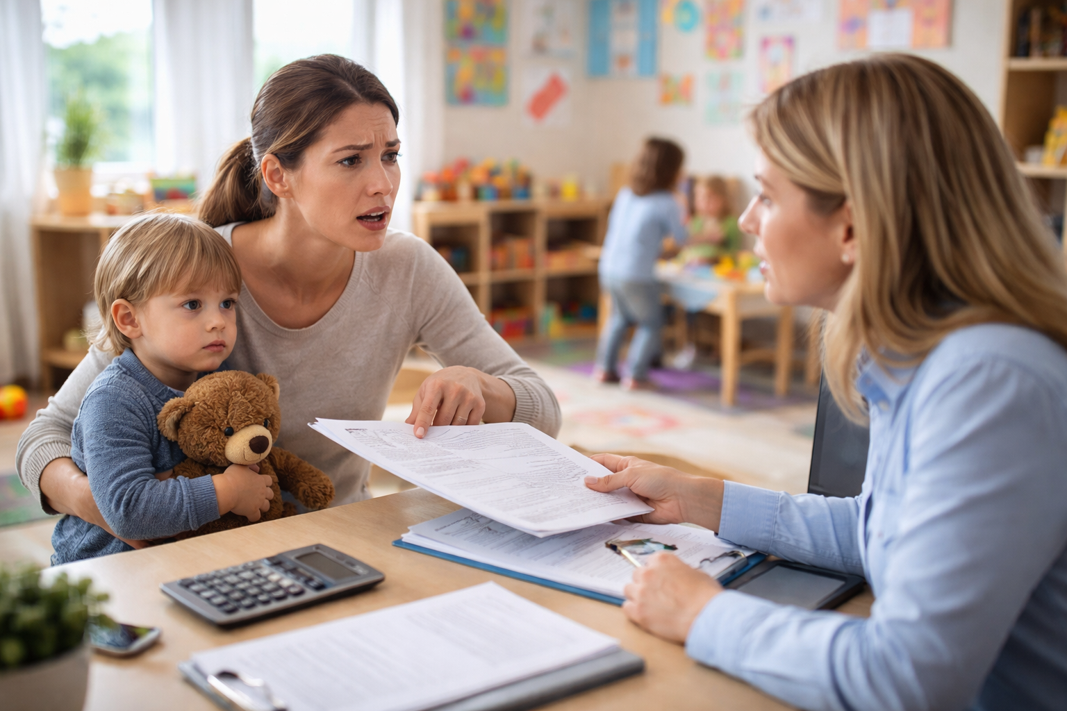 daycare contract dispute