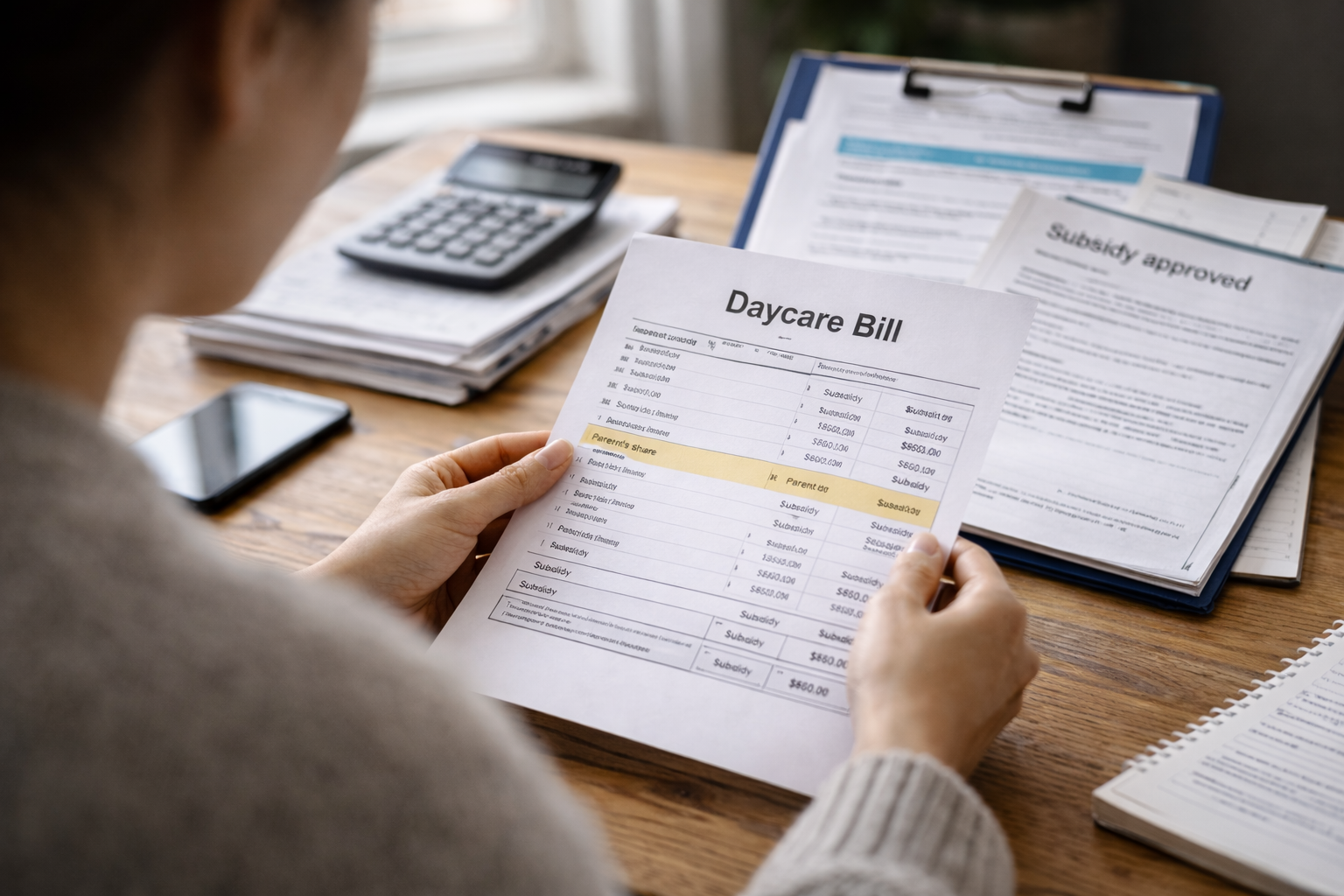 childcare subsidy billing error what to do