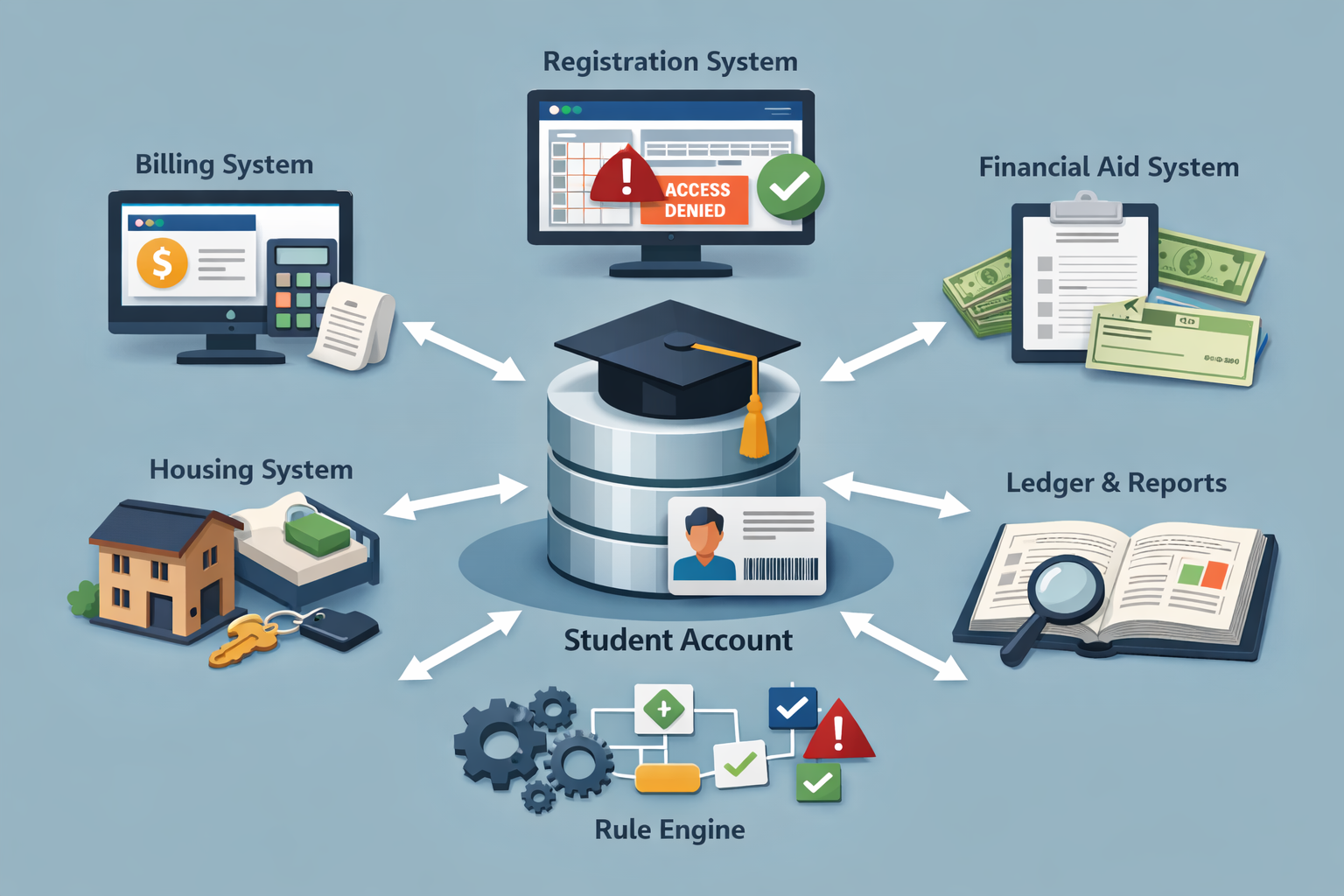 How University Student Information Systems Control Billing and Registration