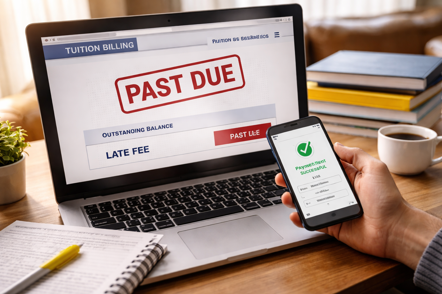 Tuition Payment Posted After Term Deadline Causing Late Fee